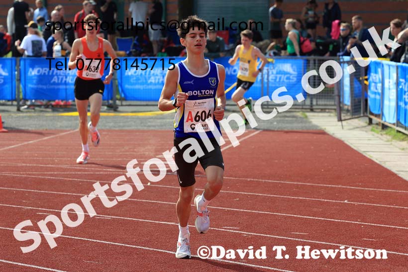 MMens Under-17s, 2024 Northern Mens 6 and Womens 4 and Youngsters Relays, Stanley Park, Blackpool.  Photo: David T. Hewitson/Sports for All Pics